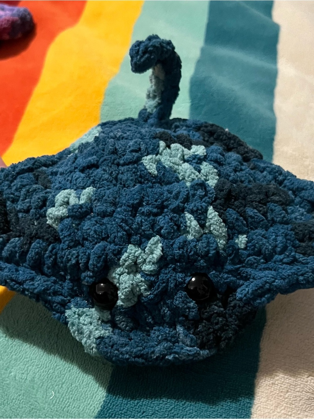 Plush Crocheted Stingray ✨ - Picture 3 of 5